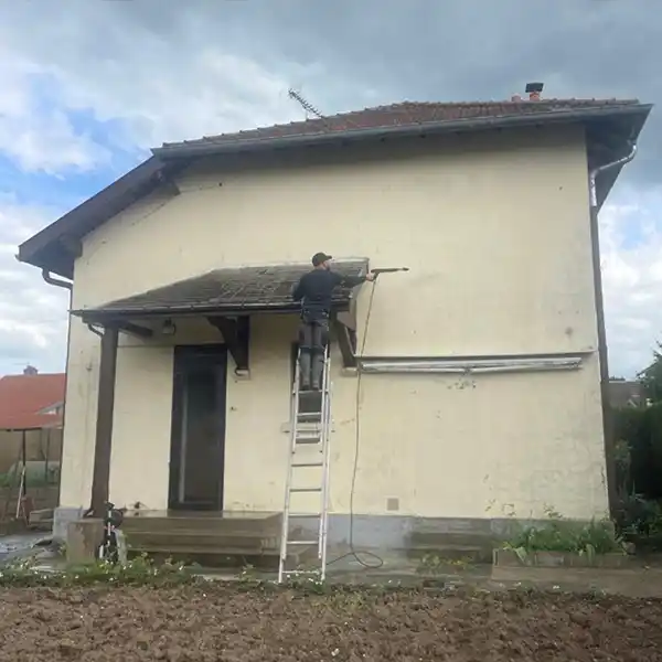 Avant - Réparation et ravalement de façades