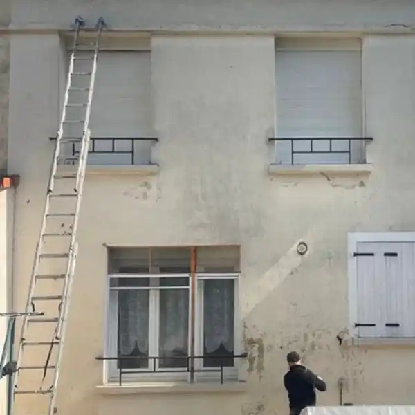 Avant - Réparation et ravalement de façades